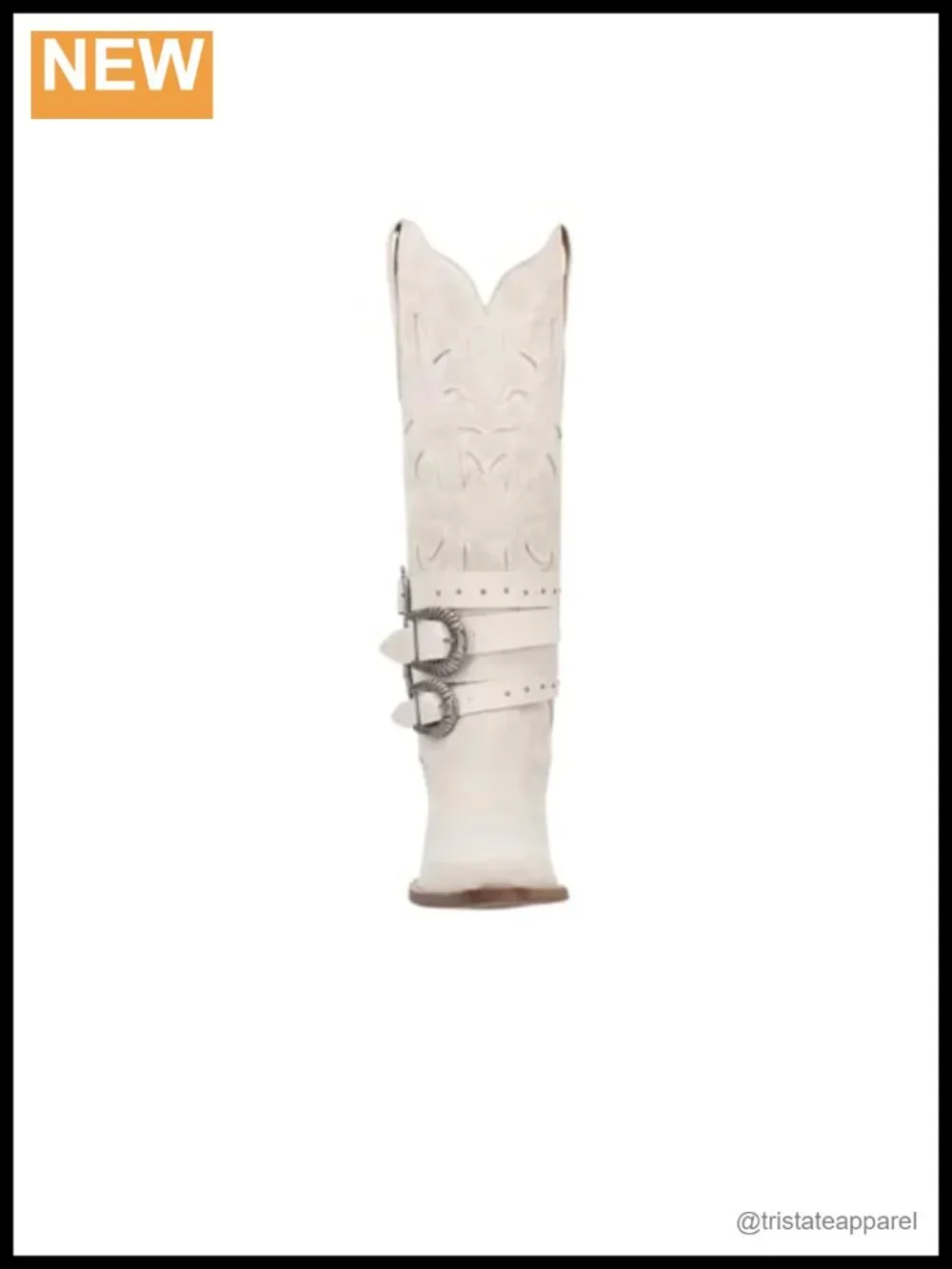 Suede Over the Knee Western Boots Block Heel Snip Toe Pull-On